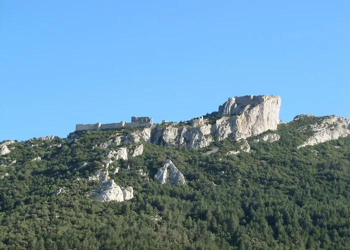 Ferienhaus La Grange, Climatisee, Vue Sur Le Chateau De Peyrepertuse